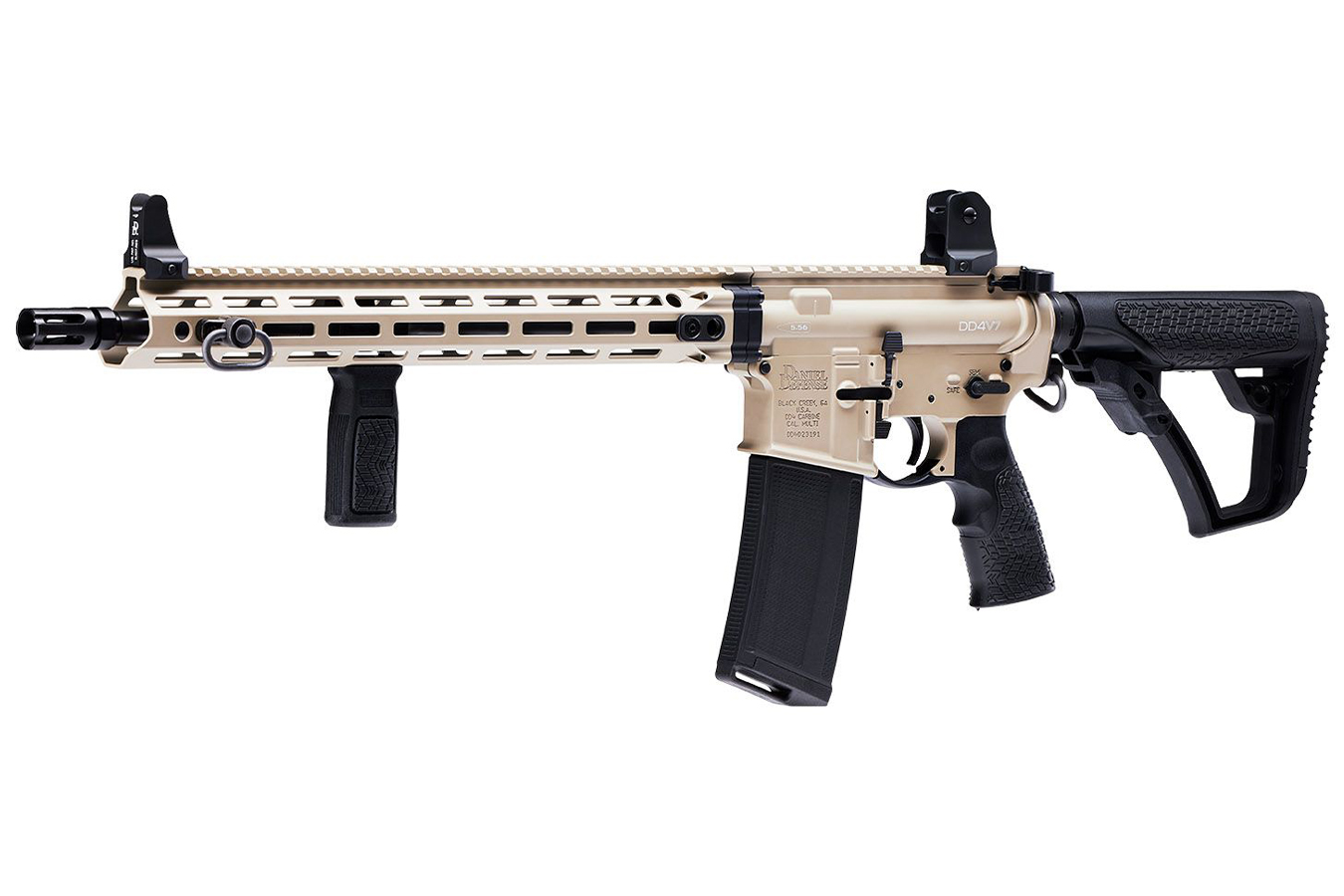 DANIEL DEFENSE DDM4 V7 Desert Sage Limited Series 5.56 NATO Rifle w/ 1-6x24mm Scope